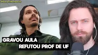 Aluno grava AULA e  REFUTA professor de UF