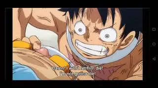LUFFY SAVES OLD MAN HYO from collar