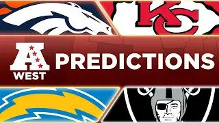 AFC West Predictions (2024)