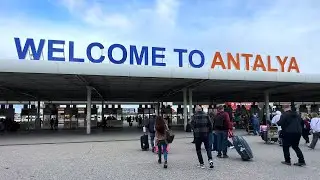 CURRENT SITUATION in ANTALYA Türkiye Airport March 14, 2024 