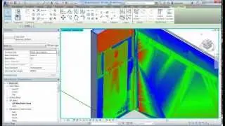 Point Cloud Analysis in Autodesk Revit using the Point Layout add in