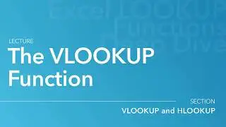 How to Use the Excel VLOOKUP Function for Beginners (learn VLOOKUP with an easy-to-follow example)