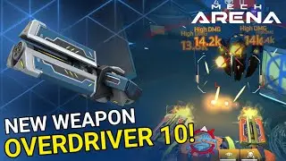 New Overdriver 10 Gameplay | Redd Mech Arena