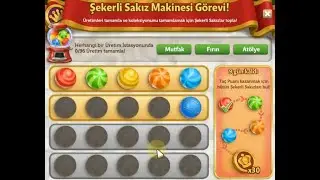 Farmville 2 Şekerli sakız makinesi & candy gum machine