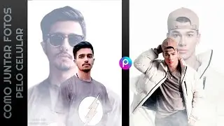 DUAL FOTO Efeito | Como juntar duas fotos na mesma imagem | Como Usar e Editar no PicsArt app