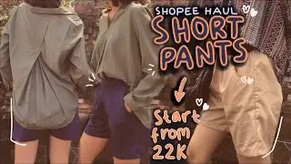 Try & Shopee Haul Celana Pendek Start From 22K