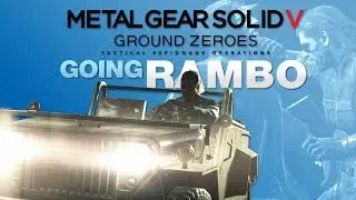 MGSV:  Going RAMBO! APC + Hidden Revolver (Ground Zeroes GAMEPLAY)