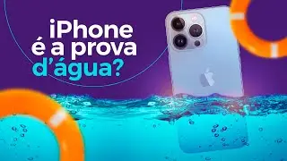 IPHONE É A PROVA DE ÁGUA? O QUE FAZER?!