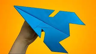 How to Make an Easy Paper Airplane | Paper JET Tutorial