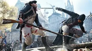 Assassin's Creed Unity Headless Guillotine Zombie, Stealth Kills & Combat Master Arno