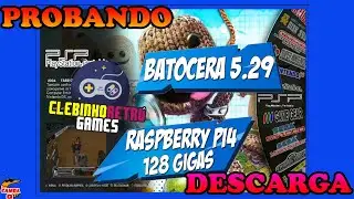 🎮 Probando IMAGEN 128gb BATOCERA 5.29 RASPBERRY PI4 gaming collection by Clebinho