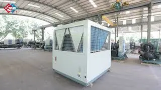 Low Ambient Screw Air Source Heat Pump