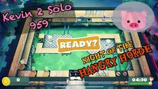 Overcooked! 2 | Night of the Hangry Horde Kevin 2 | Solo Highscore