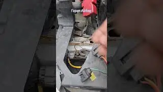 Mitsubishi Colt как снять Фару, где находится датчик Airbag #car #2024 #mitsubishi #ремонт #vlog