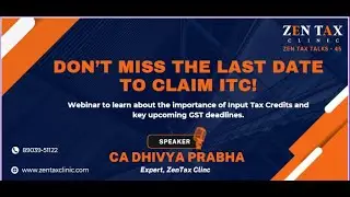 Don’t Miss the Last Date to Claim ITC!