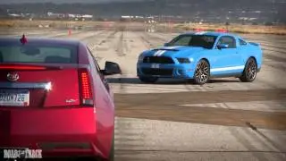 Grudge match 2013 GT500 vs. CTS-V Coupe