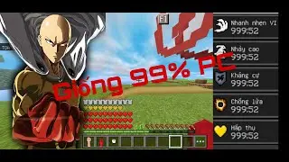 🔥 Addon/MOD Saitama MCPE Cực Xịn Giống 99% PC | Kuro | Link dưới phần mô tả 👇⬇️