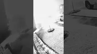 House EXPLODES on Doorbell Camera | #shorts