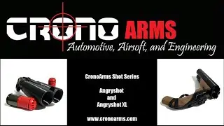 CronoArms Angryshot XL - Double Barreled 40mm Airsoft Shotgun/Grenade Launcher (Shotgunade)
