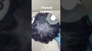 первая заливка. #эпоксиднаясмола #антониналомакина