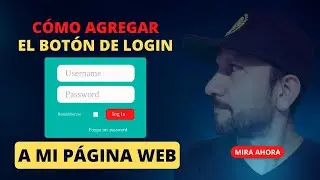 Cómo agregar el Botón de Login en Tu Página web