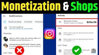 Monetization & shops Not Showing 😱 | Monetization & shops Instagram Kya Hota Hai
