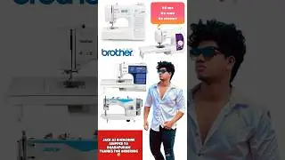 BROTHER FASHION MAKER #brotherfashionmaker #brotherfs101 #brotherds1300 #gs3750wt #brothermachine