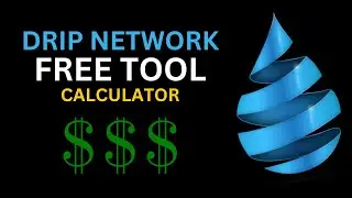 DRIP Network Calculator - How Often Should I Hydrate? (Daily Compound vs Claim 1x Weekly)
