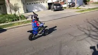 My dirt bike ride