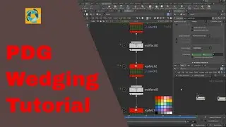 Houdini Fx PDG wedging Tutorial