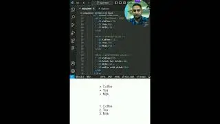 HTML course part 9 || ul, ol, dl #html #htmlcourse #htmllist #shorts #digitalbasith