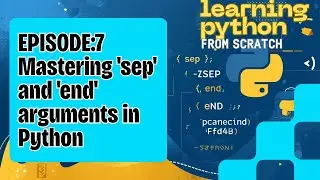 Python | sep & end parameters| Python print Function sep and end arguments | Class 11,12 CBSE CS