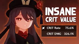 I Build Hu Tao with The MOST INSANE CRIT VALUE Artifact
