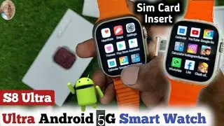 S8 Ultra 5G Android Smart Watch Unboxing & Review!