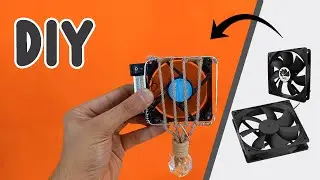 How to make smallest air freshener with old computer fan