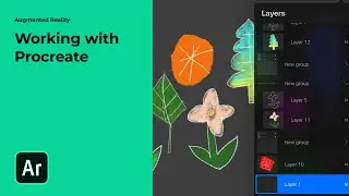 Working with Procreate and Adobe Aero