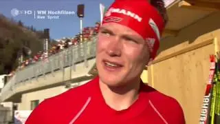 BENEDIKT DOLL WORLD CHAMPION Sprint 10km Hochfilzen 2017