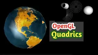 OpenGL Quadrics (Fixed Function Pipeline) | Python | MinhInc | 15 May 2023