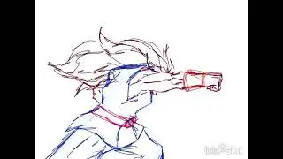 2nd animation test my OC fuego