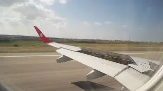 Embraer-190. Заход на посадку в аэропорту Гейдара Алиева.