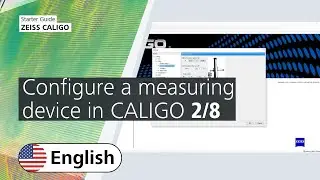 Configure a measuring device (HAMBOT / CALENO) in CALIGO (2/8)