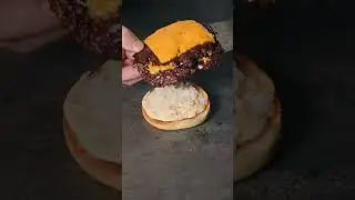 The Perfect Smash Burger #burger #smashburger #howto #shorts