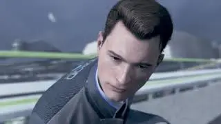 Detroit  Become Human погоня Коннора за Рупертом 21:9 Ultrawide