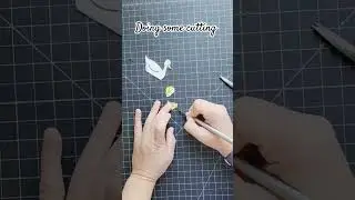 Doing some cutting. #illustrator #artteacher #artist #picturebookillustration