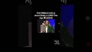 KATT WILLIAMS TOLD US ABOUT P.DIDDY A LONG TIME AGO 🤔🤔