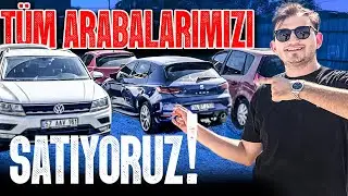 GARAJDAKİ TÜM ARABALARIMIZI SATIYORUZ !