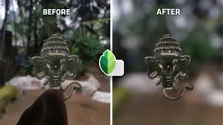 Snapseed Background Blur | Trending Instagram Editing | Android | iPhone