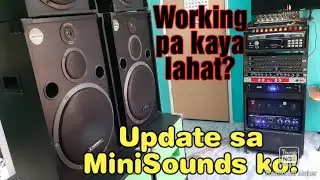 Update sa MiniSounds ko | Working pa kaya lahat? | Good news and Bad news