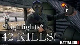 Battalion 1944 | Highlights + 42 kills game - Best moments
