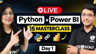 Python + Power BI | Masterclass Day 1: Transform Your Data Skills!